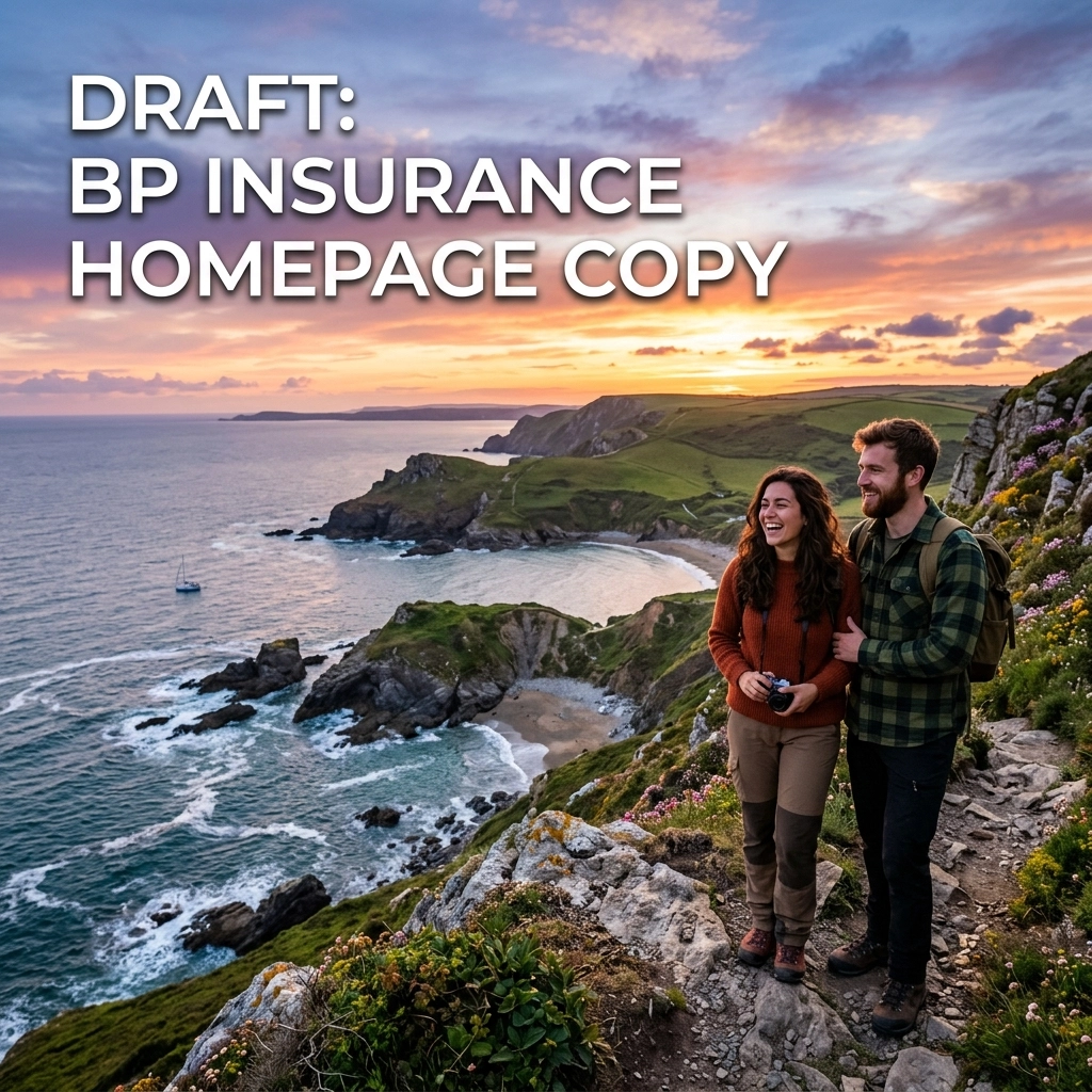 Draft: BP Insurance Homepage Copy